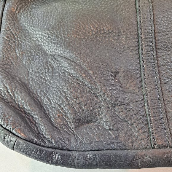 Fossil Black Pebbled Leather Crossbody Bag - Picture 11 of 11